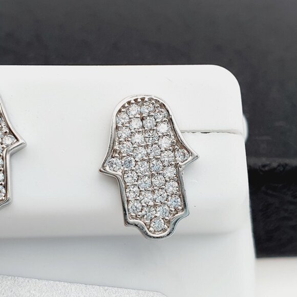 "925 sterling silver luxury CZ earrings for women/girls, Best for RJUS21… - Picture 7 of 11